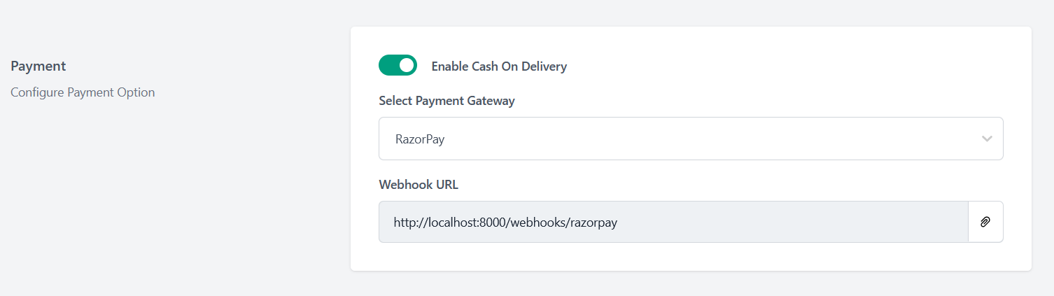 razorpay-pickbazar-dashboard